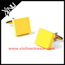 2013 New Blank Cufflinks Yellow